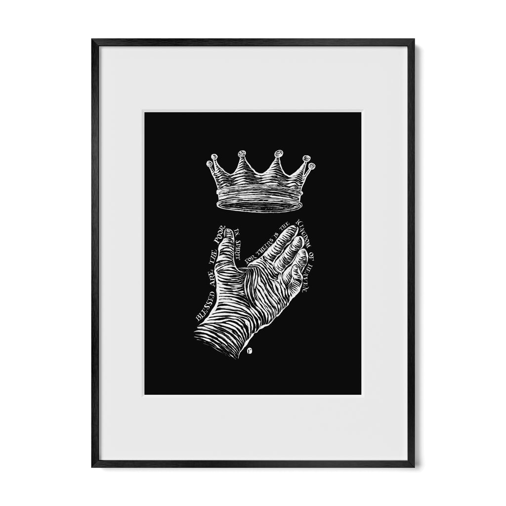 Poor In Spirit Print